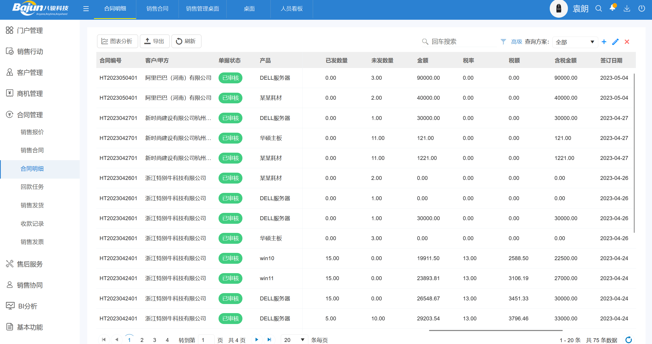 合同管理臺(tái)賬是什么，有哪些功能及作用？